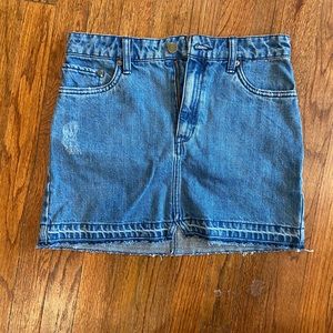 Free People mini skirt